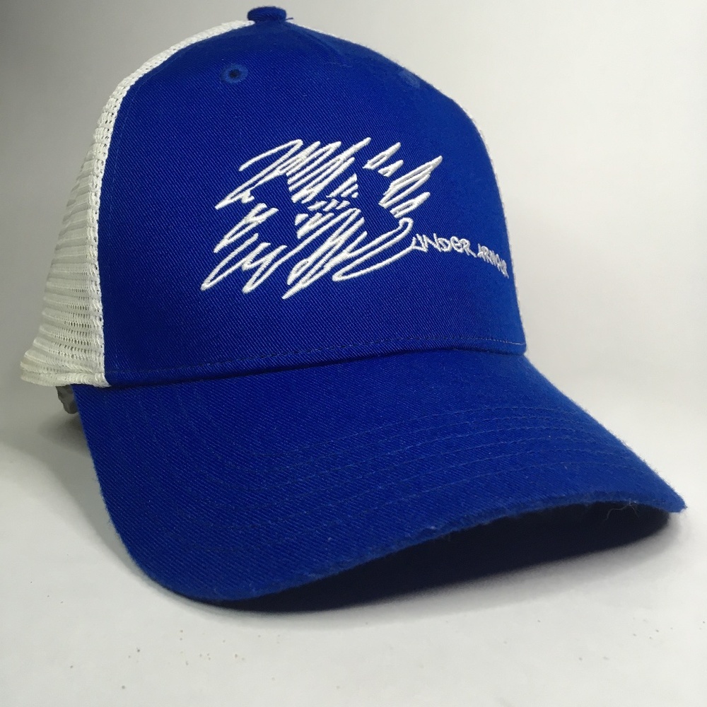 2011 UNDER ARMOUR Mens Trucker HeatGear Protect This House Mesh Snapback Hat Cap